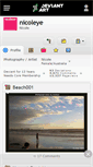 Mobile Screenshot of nicoleye.deviantart.com
