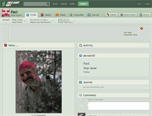 Tablet Screenshot of feci.deviantart.com