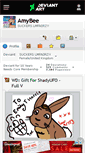 Mobile Screenshot of amybee.deviantart.com