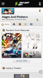 Mobile Screenshot of mages-and-pirates.deviantart.com