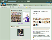 Tablet Screenshot of mages-and-pirates.deviantart.com