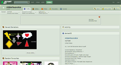 Desktop Screenshot of misteriousvoice.deviantart.com