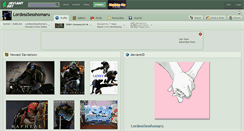 Desktop Screenshot of lordesssesshomaru.deviantart.com