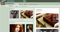 Desktop Screenshot of laviedeboheme.deviantart.com