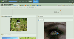 Desktop Screenshot of anjinha-jasmin.deviantart.com