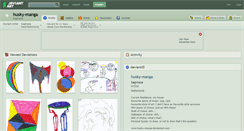 Desktop Screenshot of husky-manga.deviantart.com