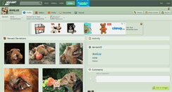 Desktop Screenshot of annloz.deviantart.com