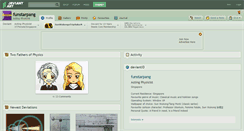 Desktop Screenshot of funstarpang.deviantart.com