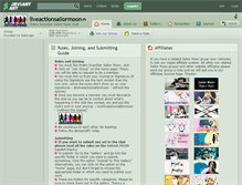 Tablet Screenshot of liveactionsailormoon.deviantart.com