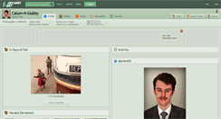 Desktop Screenshot of calum-n-gubby.deviantart.com