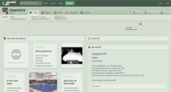 Desktop Screenshot of chloet3hcw.deviantart.com