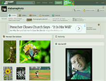 Tablet Screenshot of alabamaphoto.deviantart.com