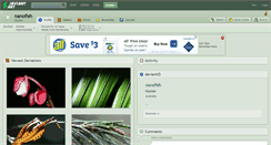 Desktop Screenshot of nanofish.deviantart.com