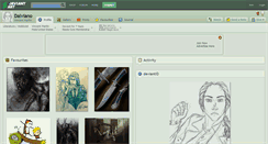 Desktop Screenshot of dalviano.deviantart.com