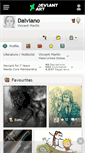 Mobile Screenshot of dalviano.deviantart.com