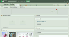 Desktop Screenshot of anzentaru-mitsukai.deviantart.com
