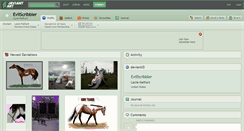 Desktop Screenshot of evilscribbler.deviantart.com