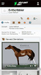 Mobile Screenshot of evilscribbler.deviantart.com