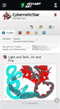 Mobile Screenshot of cyberneticstar.deviantart.com
