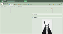 Desktop Screenshot of caperuza.deviantart.com