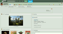 Desktop Screenshot of angerface.deviantart.com