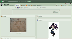 Desktop Screenshot of iamdying.deviantart.com