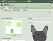 Tablet Screenshot of ketirstet.deviantart.com
