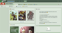 Desktop Screenshot of insane-irkens.deviantart.com