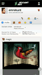 Mobile Screenshot of emrekunt.deviantart.com