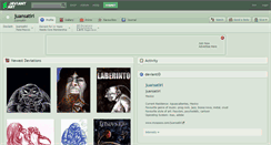 Desktop Screenshot of juansatiri.deviantart.com
