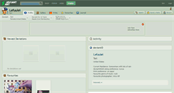 Desktop Screenshot of lefuulei.deviantart.com
