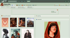 Desktop Screenshot of fresco-child.deviantart.com