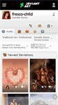 Mobile Screenshot of fresco-child.deviantart.com
