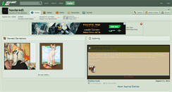 Desktop Screenshot of howler445.deviantart.com