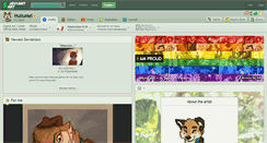 Desktop Screenshot of hullumel.deviantart.com