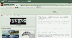 Desktop Screenshot of leccathufurvicael.deviantart.com