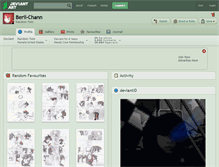 Tablet Screenshot of berii-chann.deviantart.com