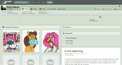 Desktop Screenshot of portly-robust.deviantart.com