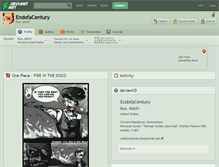 Tablet Screenshot of endofacentury.deviantart.com