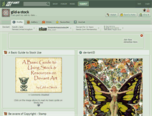 Tablet Screenshot of gild-a-stock.deviantart.com
