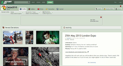 Desktop Screenshot of cazza2010.deviantart.com