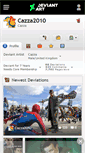 Mobile Screenshot of cazza2010.deviantart.com