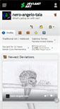 Mobile Screenshot of nero-angelo-tala.deviantart.com