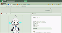 Desktop Screenshot of drixi.deviantart.com