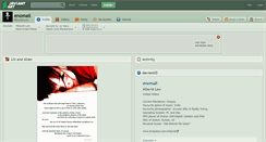Desktop Screenshot of enomali.deviantart.com