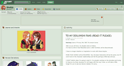 Desktop Screenshot of knutzz.deviantart.com