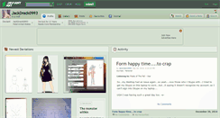 Desktop Screenshot of jackdrack0993.deviantart.com
