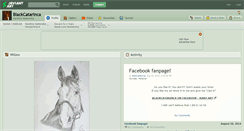 Desktop Screenshot of blackcatarinca.deviantart.com