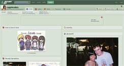Desktop Screenshot of cuppiecakes.deviantart.com