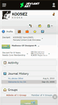 Mobile Screenshot of koo5iez.deviantart.com